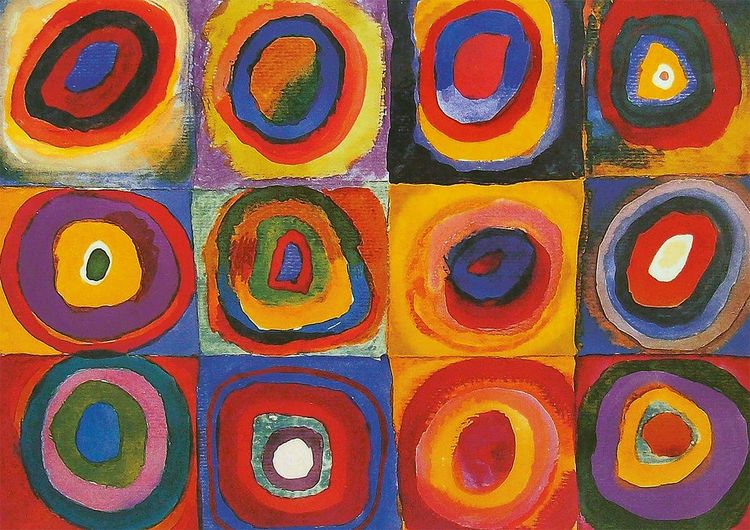 Produktbild: Kandinsky - Konzentrische Kreise - 1000 Teile Puzzle