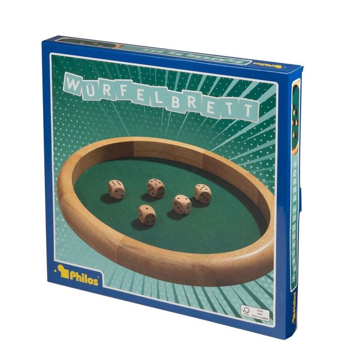 Produktbild: Philos 3143 - W&uuml;rfelbrett, extra gro&szlig; 40cm