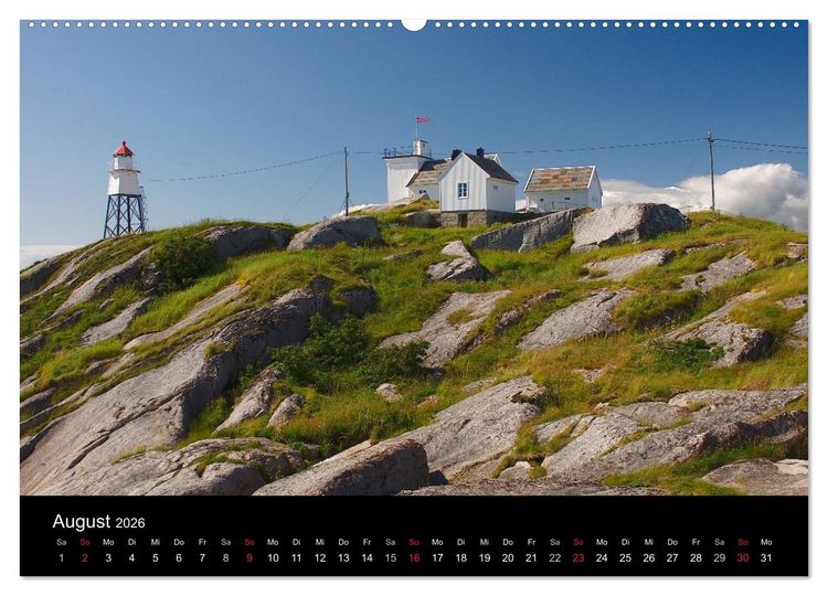 Produktbild: Lofoten (Wandkalender 2026 DIN A2 quer), CALVENDO Monatskalender