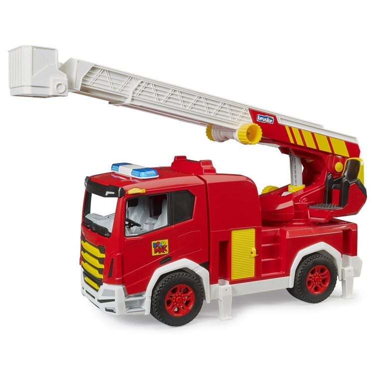Produktbild: bruder 03472 ROADMAX Feuerwehr-Drehleiter