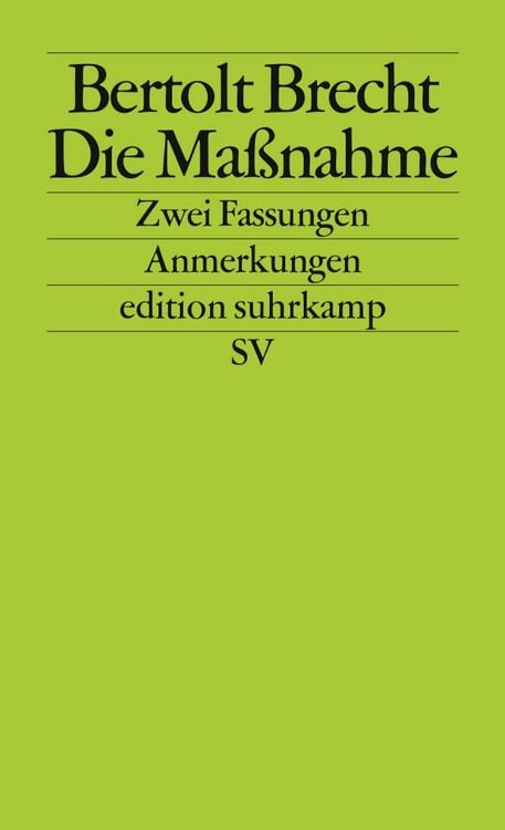 Produktbild: Die Ma&szlig;nahme
