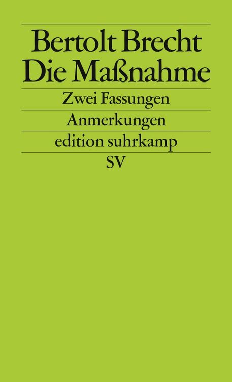 Produktbild: Die Ma&szlig;nahme