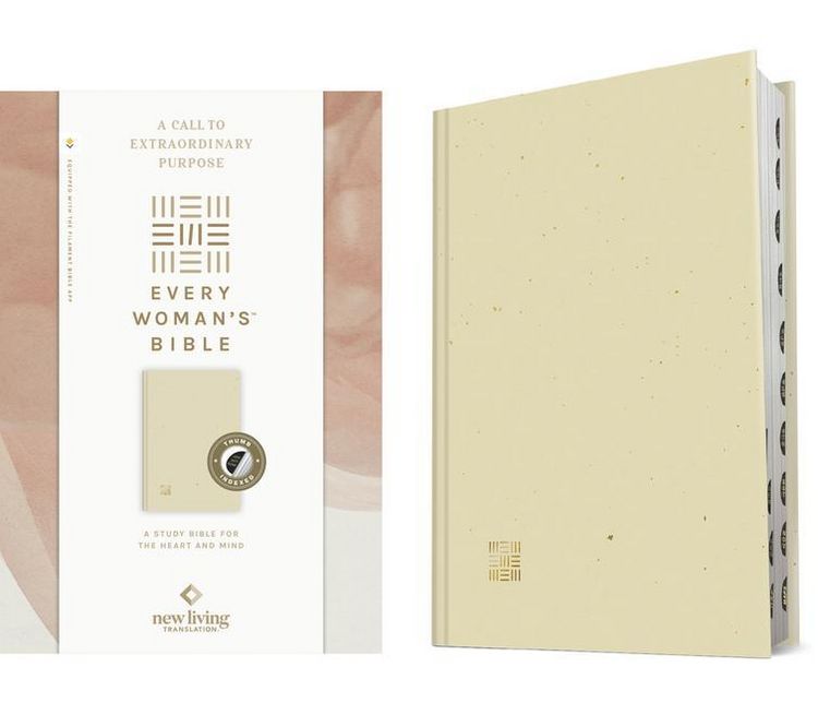 Produktbild: NLT Every Woman's Bible, Filament Enabled (Hardcover, Gold Dust, Indexed, Red Letter)