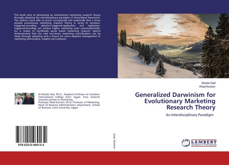 Produktbild: Generalized Darwinism for Evolutionary Marketing Research Theory