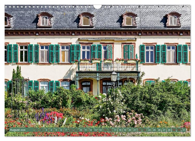 Produktbild: Eltville am Rhein - Wein, Sekt, Rosen (Wandkalender 2026 DIN A3 quer), CALVENDO Monatskalender