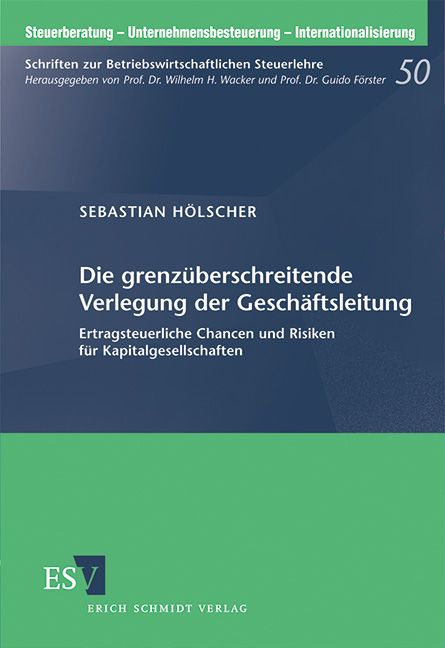 Produktbild: Die grenz&uuml;berschreitende Verlegung der Gesch&auml;ftsleitung