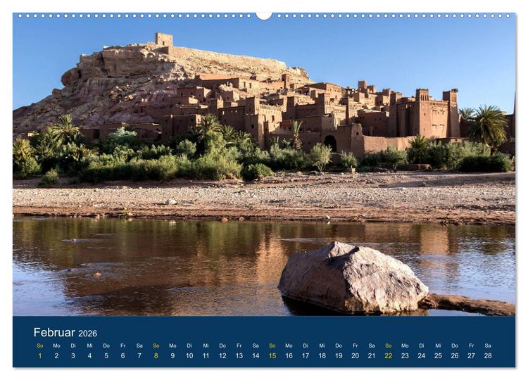 Produktbild: Marokko Traumlandschaften (Wandkalender 2026 DIN A2 quer), CALVENDO Monatskalender
