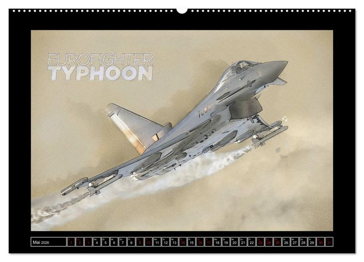 Produktbild: Aero Action Art - Luftfahrt Kunst (hochwertiger Premium Wandkalender 2026 DIN A2 quer), Kunstdruck in Hochglanz