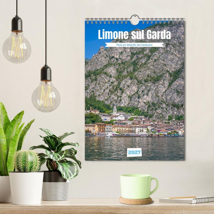 Produktbild: Limone sul Garda - Perle am Westufer des Gardasees (Wandkalender 2027 DIN A4 hoch), CALVENDO Monatskalender