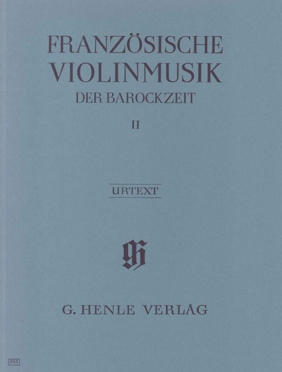 Bild vom Artikel Violinmusik (Auswahlband) - Französische Violinmusik der Barockzeit, Band II vom Autor Gisela Meyn-Beckmann