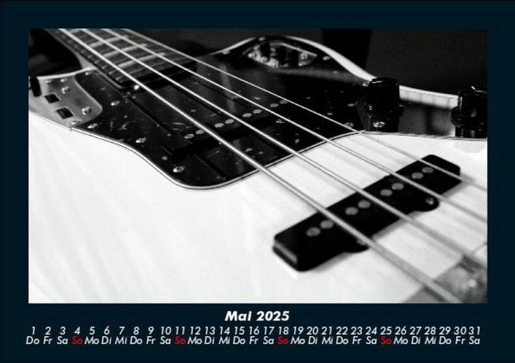 Produktbild: Musik 2025 Fotokalender DIN A5