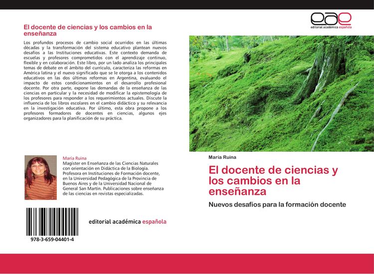 Produktbild: El docente de ciencias y los cambios en la ense&ntilde;anza