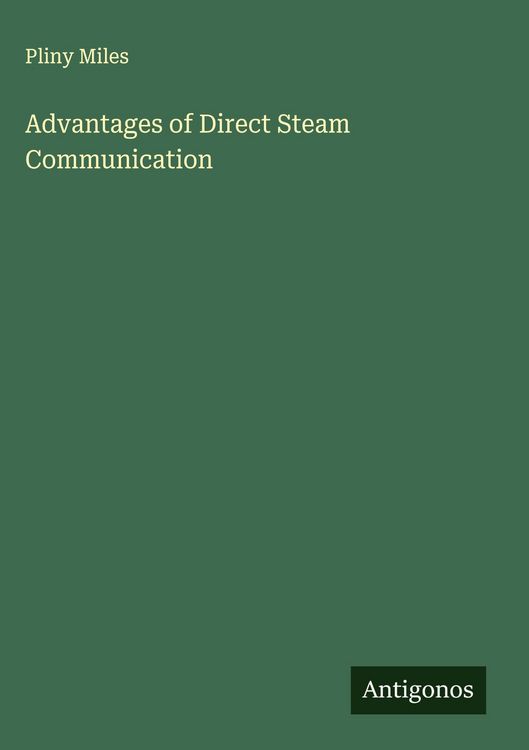 Produktbild: Advantages of Direct Steam Communication