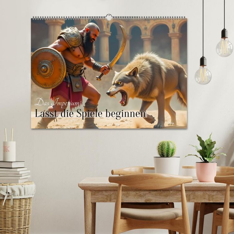 Produktbild: Das Imperium - Lasst die Spiele beginnen (Wandkalender 2026 DIN A2 quer), CALVENDO Monatskalender