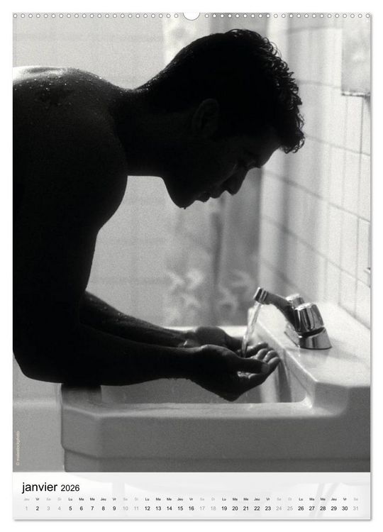 Produktbild: contrastes hommes (Calendrier mural 2026 DIN A2 horizontal) calendrier de bureau