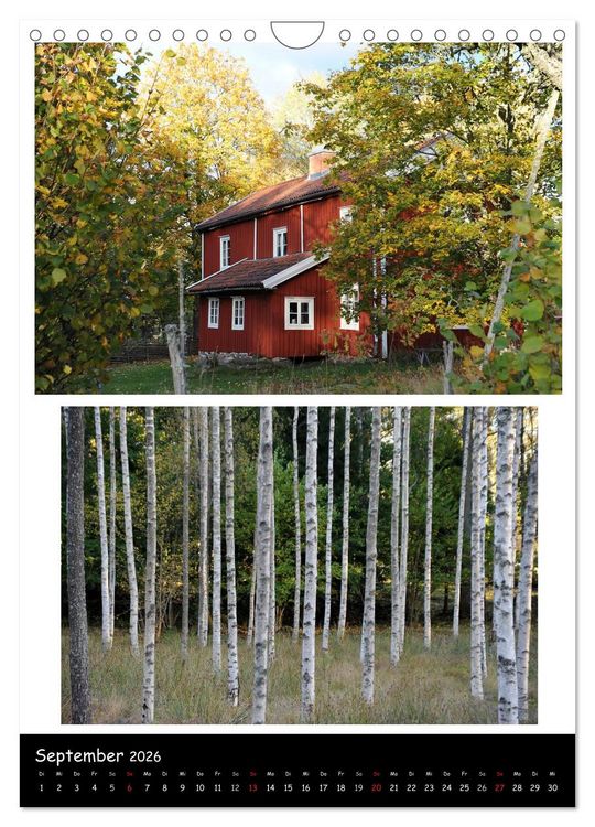 Produktbild: Smaland in Schweden 2026 (Wandkalender 2026 DIN A4 hoch), CALVENDO Monatskalender