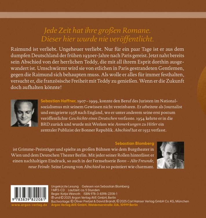 Produktbild: Abschied