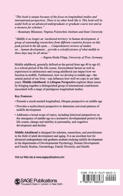 Produktbild: Middle Adulthood