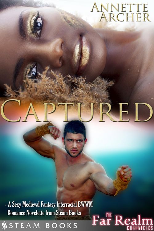 Produktbild: Captured - A Sexy Medieval Fantasy Interracial BWWM Romance Novelette from Steam Books