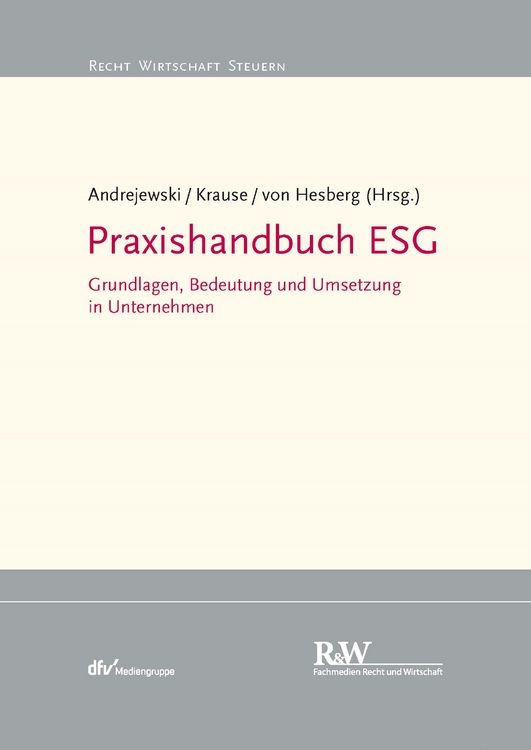 Produktbild: Praxishandbuch ESG