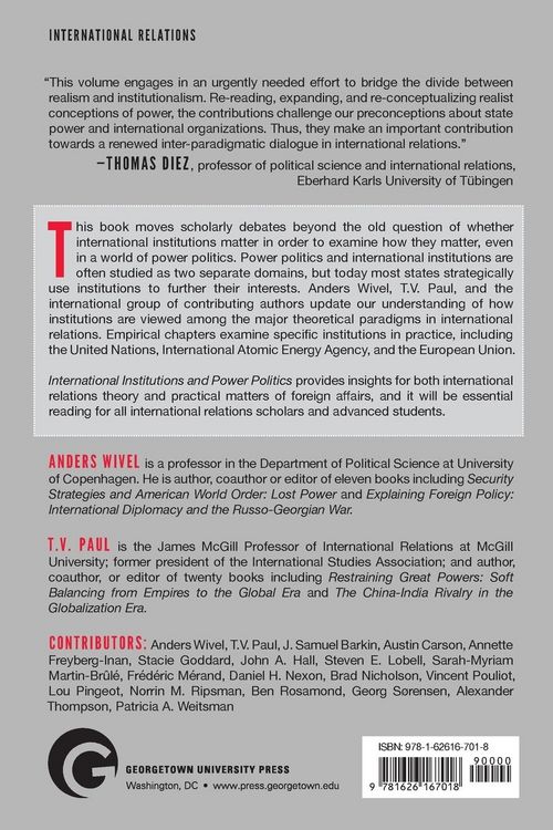 Produktbild: International Institutions and Power Politics