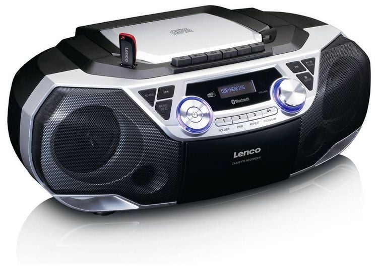 Produktbild: Lenco SCD-720SI Tragbarer CD-Player Silber