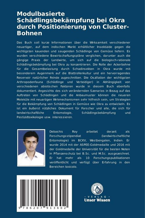Produktbild: Modulbasierte Sch&auml;dlingsbek&auml;mpfung bei Okra durch Positionierung von Cluster-Bohnen
