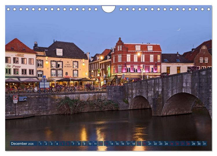 Produktbild: LOVELY ROERMOND (Wall Calendar 2026 DIN A4 landscape), CALVENDO 12 Month Wall Calendar
