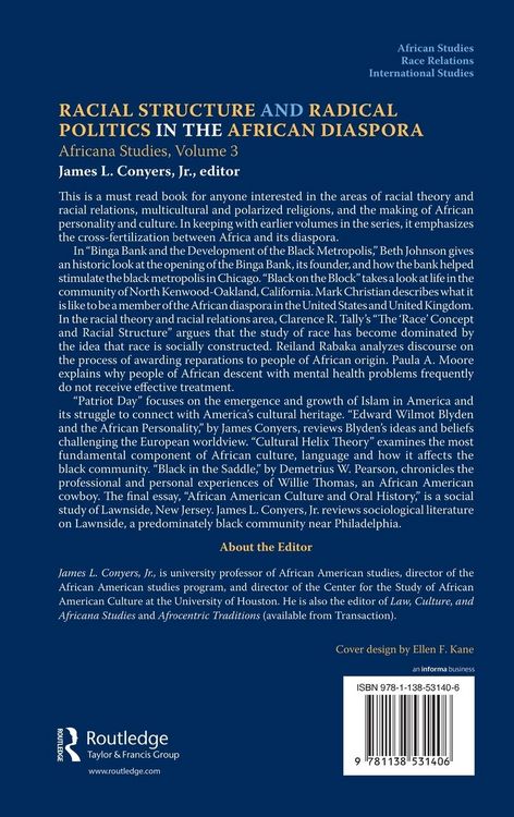 Produktbild: Racial Structure and Radical Politics in the African Diaspora