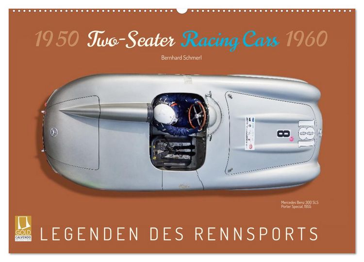 Produktbild: Two-Seater Racing Cars 1950-1960 (Wandkalender 2027 DIN A2 quer), CALVENDO Monatskalender