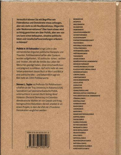 Produktbild: POLITIK IN 30 SEKUNDEN