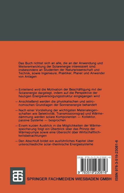 Produktbild: Sonnenenergie