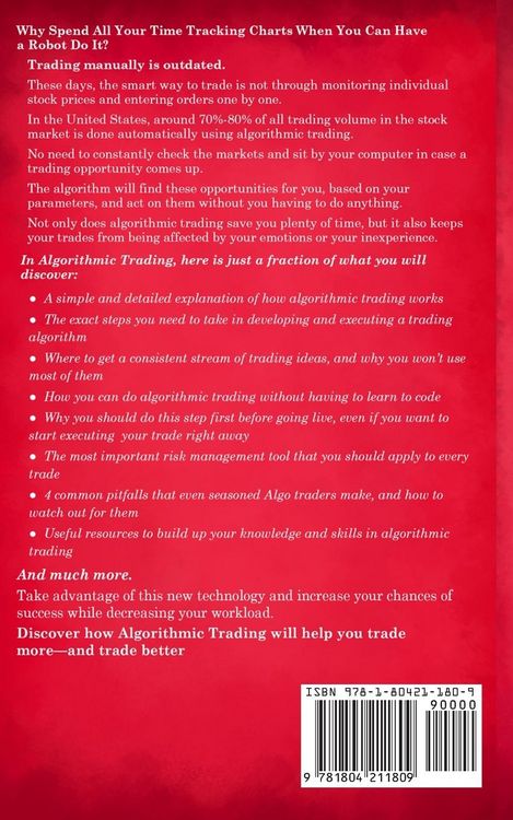 Produktbild: Algorithmic Trading