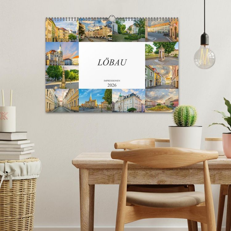 Produktbild: L&ouml;bau Impressionen (Wandkalender 2026 DIN A3 quer), CALVENDO Monatskalender
