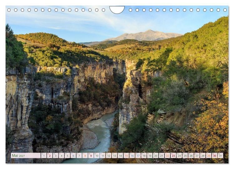 Produktbild: Reisen durch Albanien - Magische Landschaften zwischen Bergen und Meer (Wandkalender 2027 DIN A4 quer), CALVENDO Monatskalender