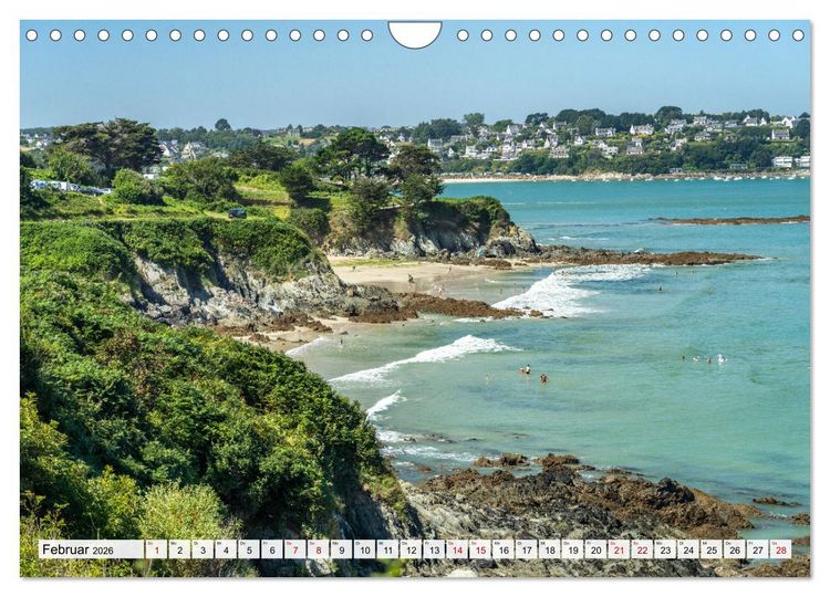 Produktbild: Frankreich - die Bretagne (Wandkalender 2026 DIN A4 quer), CALVENDO Monatskalender