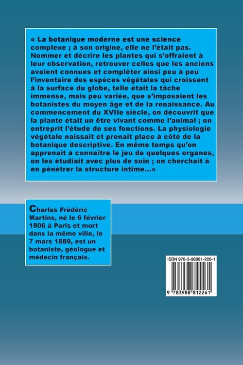 Produktbild: La G&eacute;ographie botanique et ses progr&egrave;s