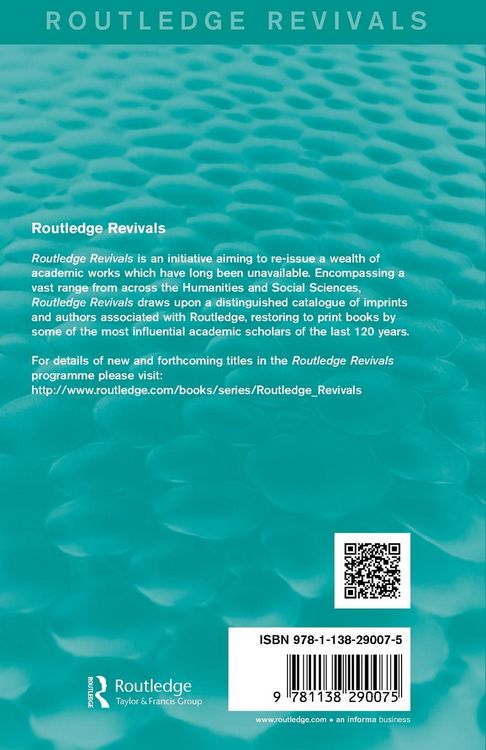 Produktbild: Routledge Revivals