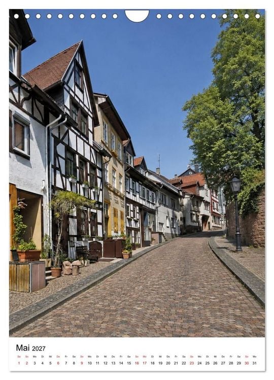 Produktbild: Gelnhausen Stadt vertikal (Wandkalender 2027 DIN A4 hoch), CALVENDO Monatskalender