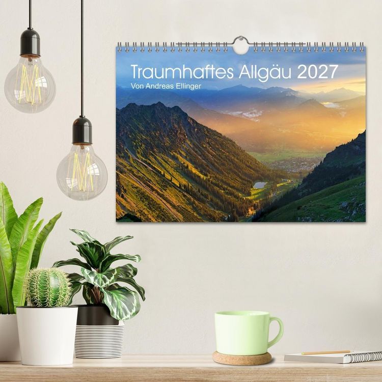 Produktbild: Traumhaftes Allg&auml;u (Wandkalender 2027 DIN A4 quer), CALVENDO Monatskalender