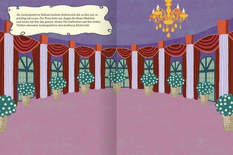 Produktbild: Mein Lieblingsm&auml;rchen-Stickerbuch &ndash; Aschenputtel