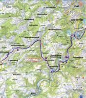 Produktbild: Fahrrad-Tourenkarte Naheradweg