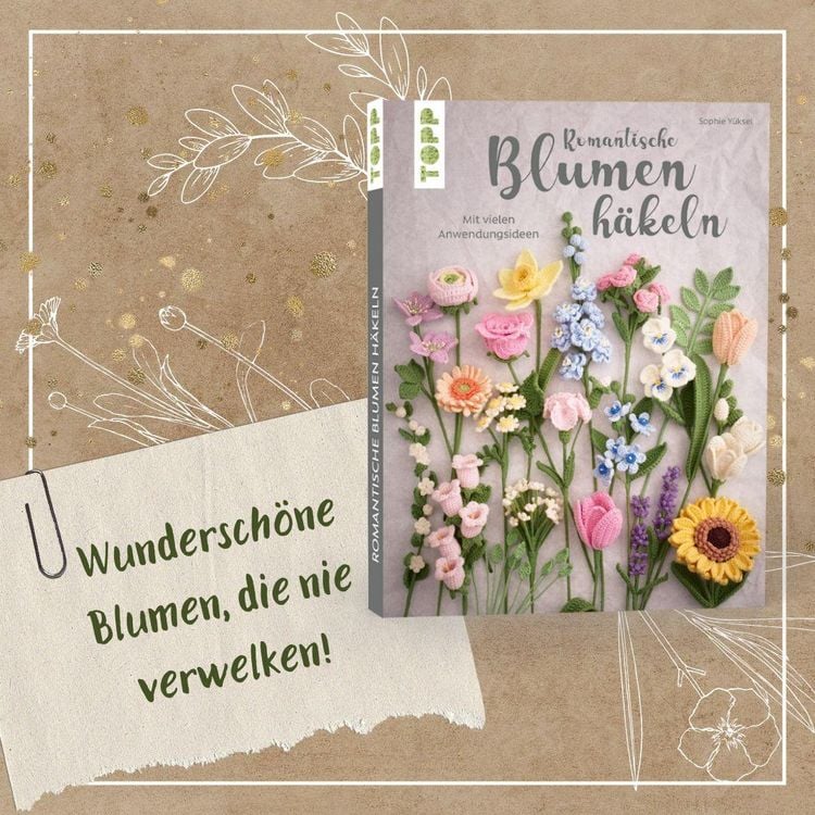 Produktbild: Romantische Blumen h&auml;keln