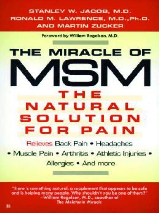 Produktbild: The Miracle of MSM