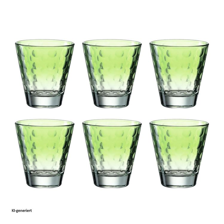 Produktbild: Leonardo Trinkglas 215 ml, 6er Optic Trinkglas 215 ml, 6er Optic