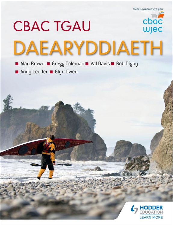 Produktbild: CBAC TGAU Daearyddiaeth (WJEC GCSE Geography Welsh-language edition)