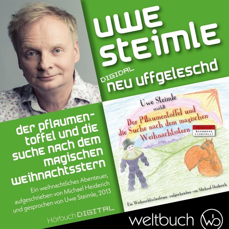 Produktbild: Uwe Steimle: Der Pflaumentoffel und die Suche nach dem magischen Weihnachtsstern