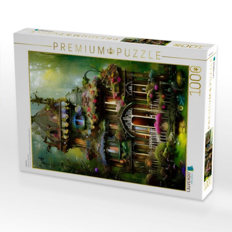 Produktbild: CALVENDO Puzzle Waldvilla | 1000 Teile Lege-Gr&ouml;&szlig;e 64x48cm Foto-Puzzle f&uuml;r gl&uuml;ckliche Stunden