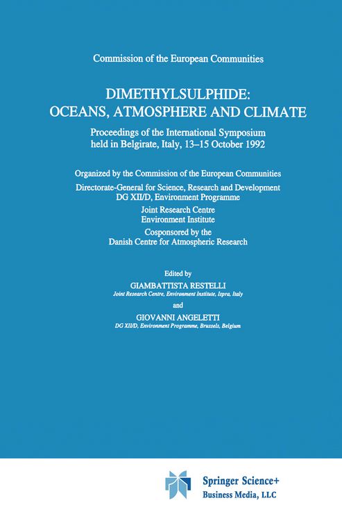 Produktbild: Dimethylsulphide: Oceans, Atmosphere and Climate