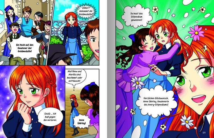 Produktbild: MANHWA &ndash; Klassiker f&uuml;r Kids &ndash; Anne auf Green Gables